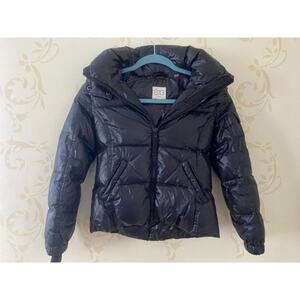 S13 SAM New York Black Puffer Jacket Girls Size 10